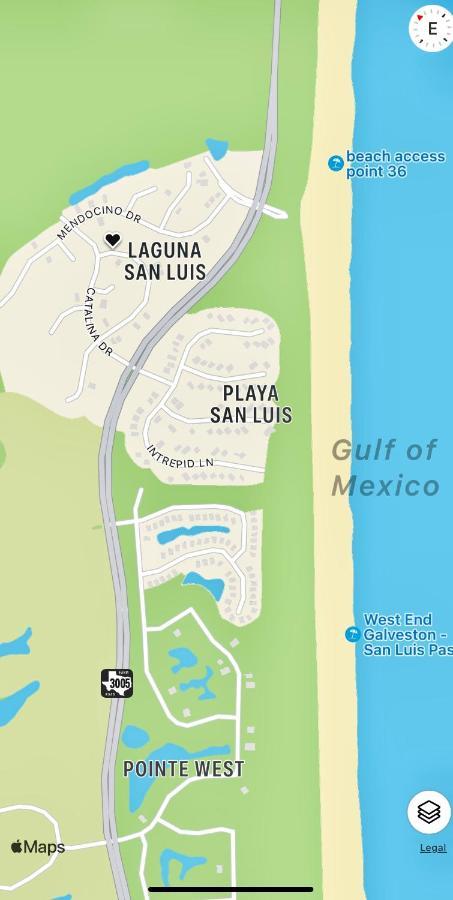 Sunny Catalina Villa Galveston Bagian luar foto